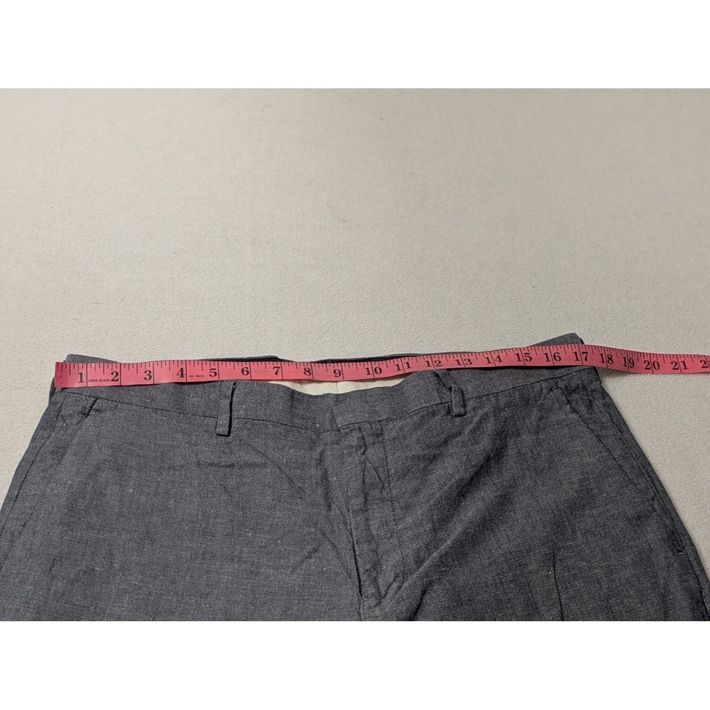 J. CREW Ludlow Slim fit suit pant Blue Baird McNutt Irish cotton Linen Size 34 - Picture 8 of 11